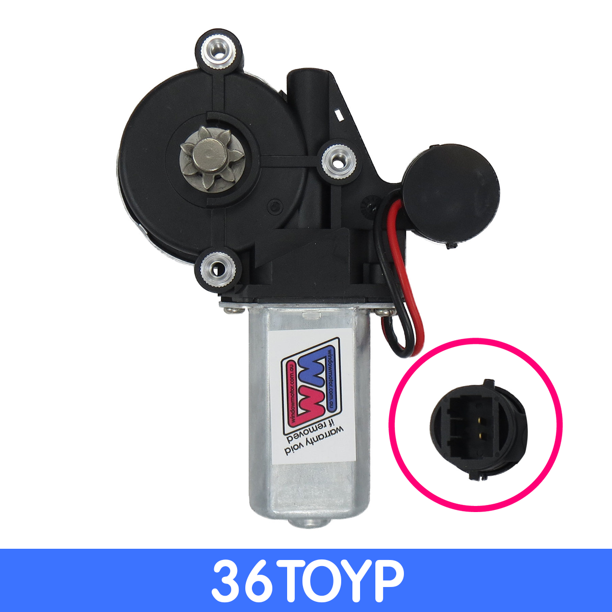 window motor to fit 2001-2009 Toyota Avensis - LEFT FRONT