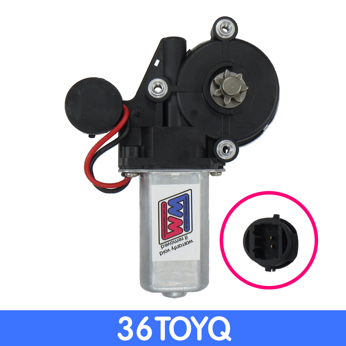 window motor to fit 2001-2009 Toyota Avensis - LEFT REAR
