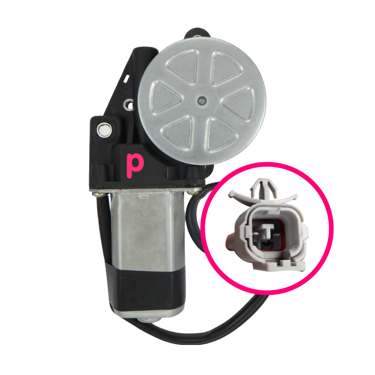 24 volt window motor to fit 70 Series Toyota LandCruiser - LEFT REAR
