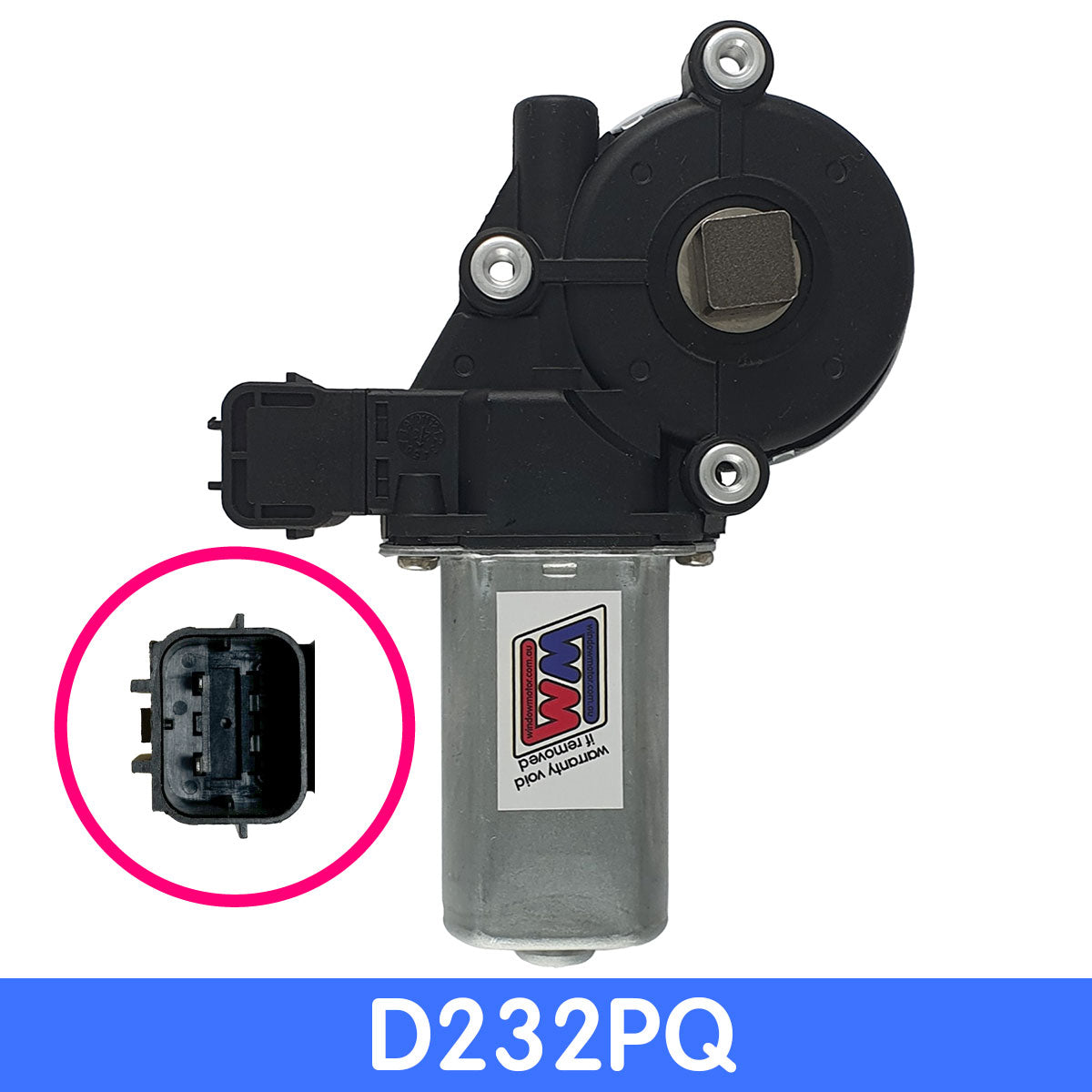 window motor to fit 2007-2013 T31 Nissan X-Trail - RIGHT REAR
