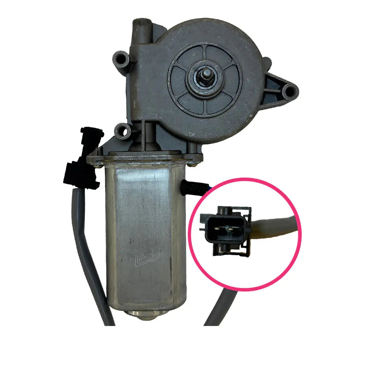 24 Volt window motor to fit DAF Trucks - LEFT FRONT