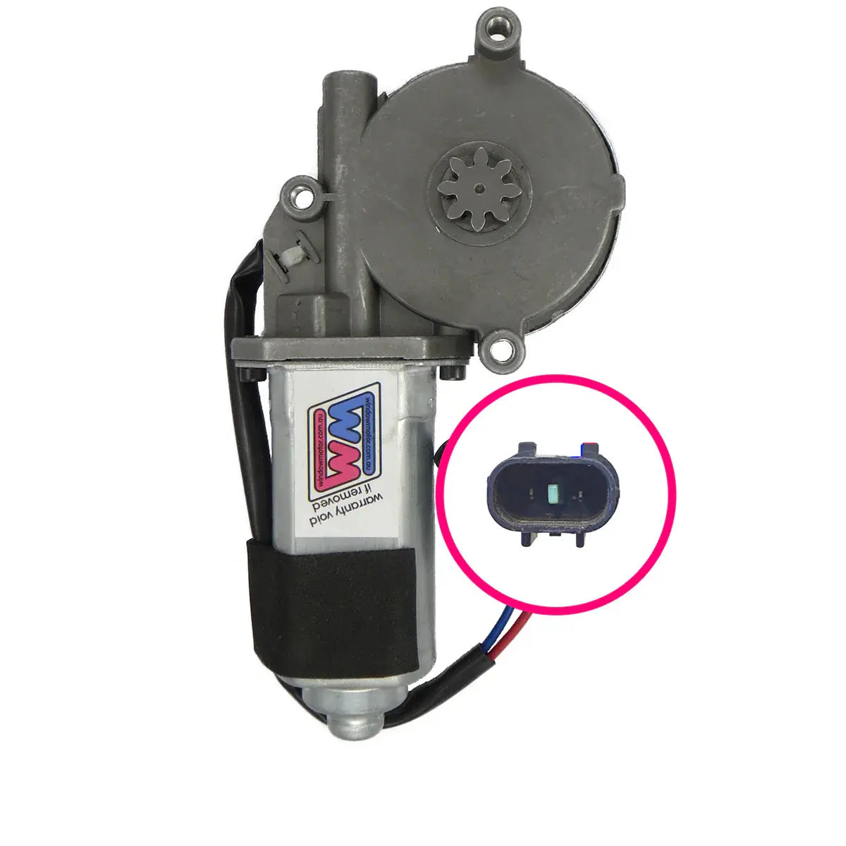24 Volt window motor to fit 1993-2006 Isuzu N Series Trucks - RIGHT FRONT