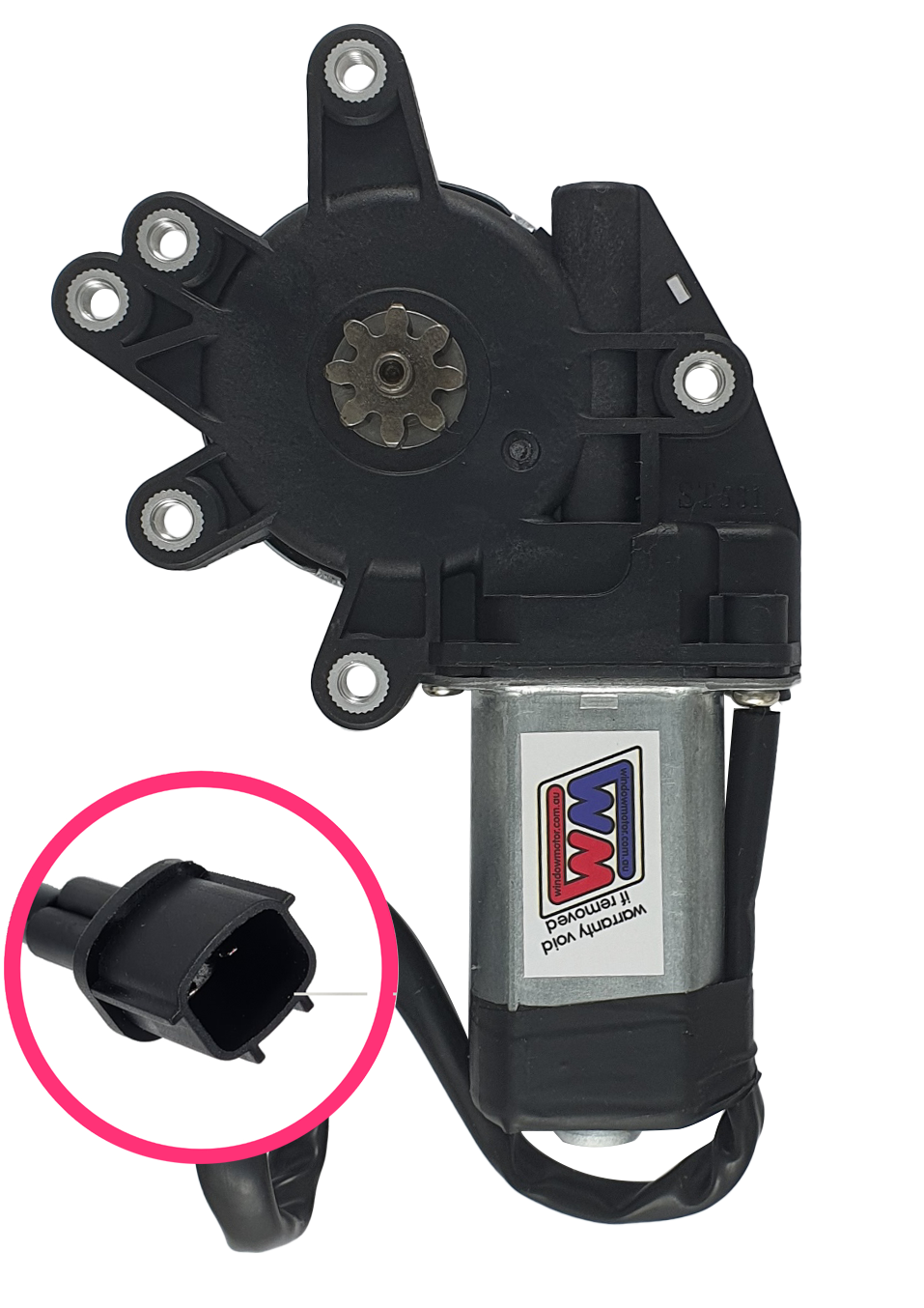 window motor to fit 2000-2002 R34 Series 2 Nissan Skyline GTT Coupe & GTR - LEFT FRONT