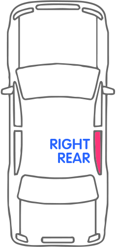 window motor to fit 2011-2018 Mk3 Focus - RIGHT REAR with AUTO