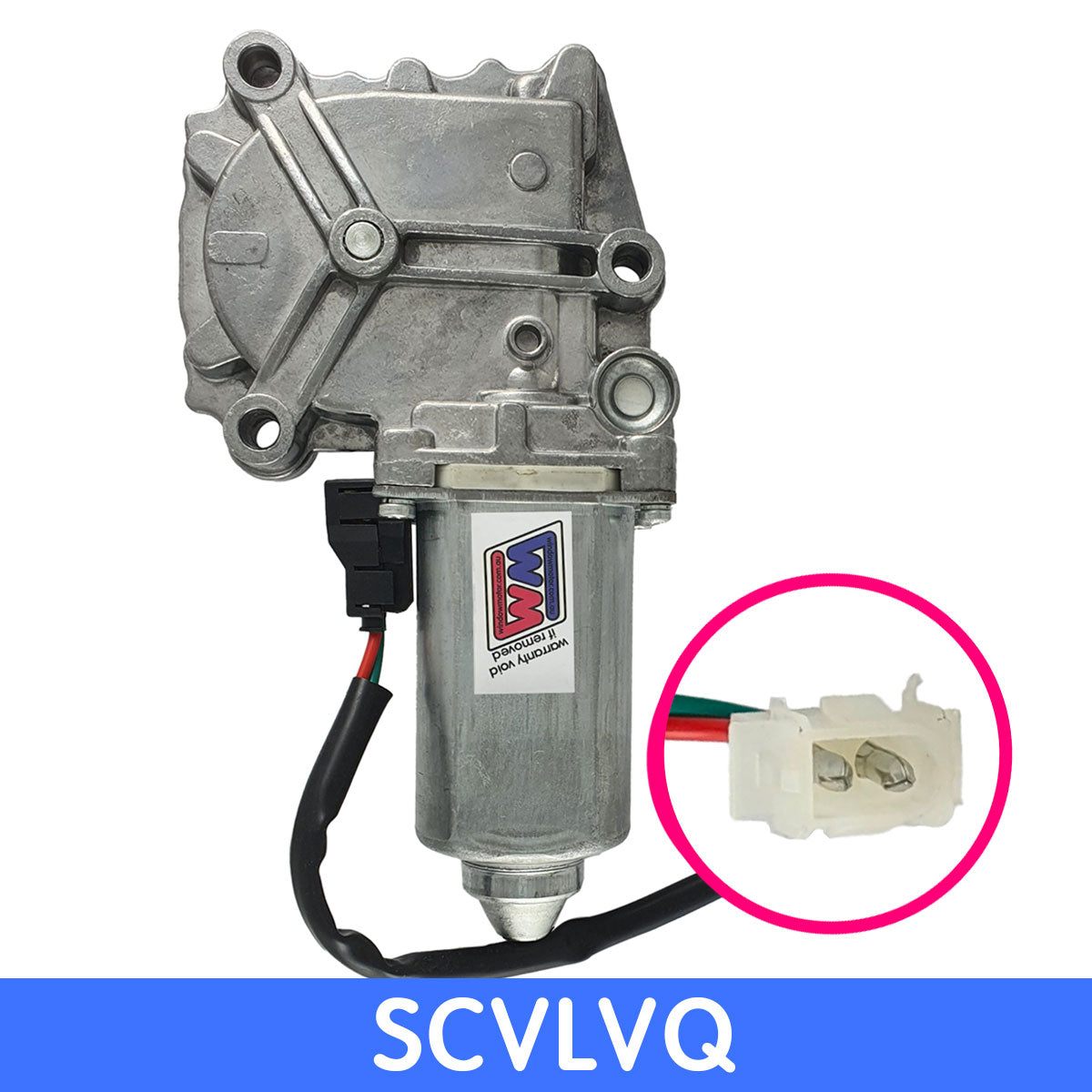 24 Volt window motor to fit Scania / Volvo Trucks - LEFT FRONT