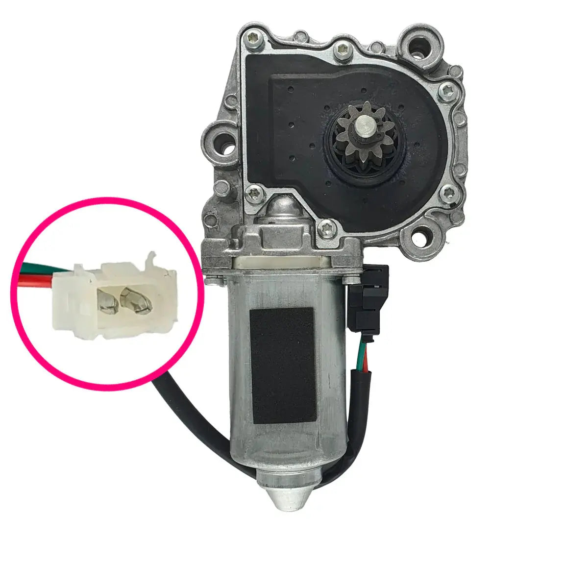 24 Volt window motor to fit Scania / Volvo Trucks - LEFT FRONT