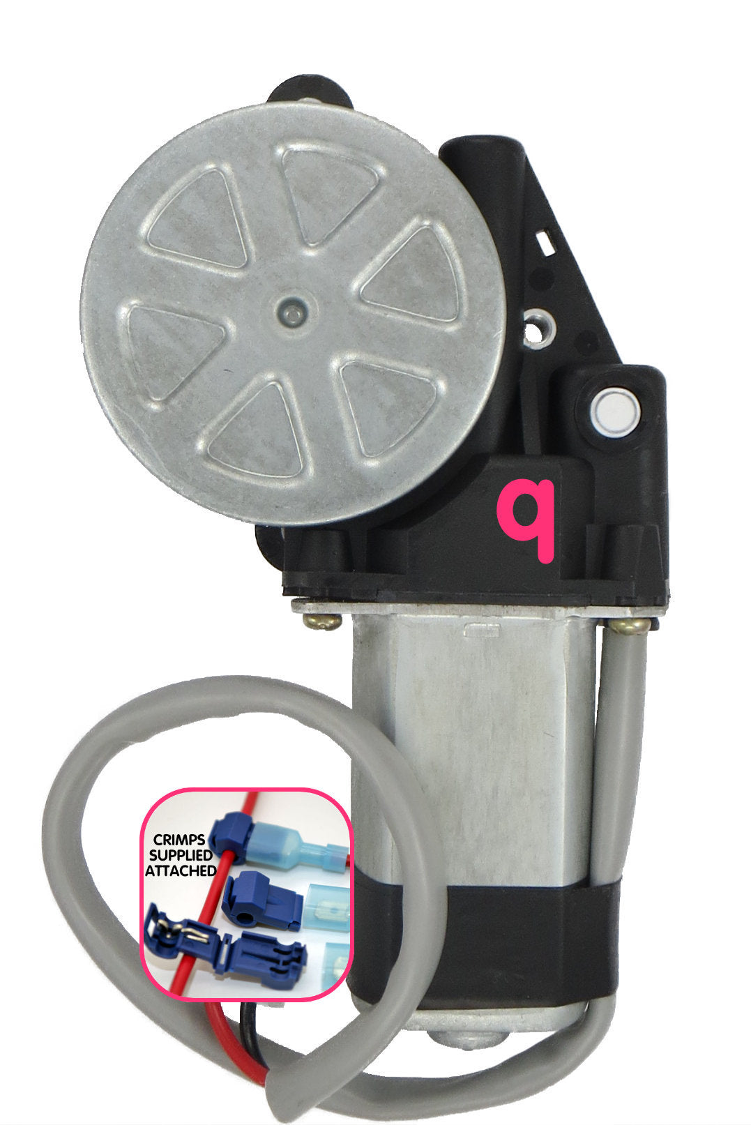 7-Tooth q Style window motor to fit Early Toyota NO PLUG