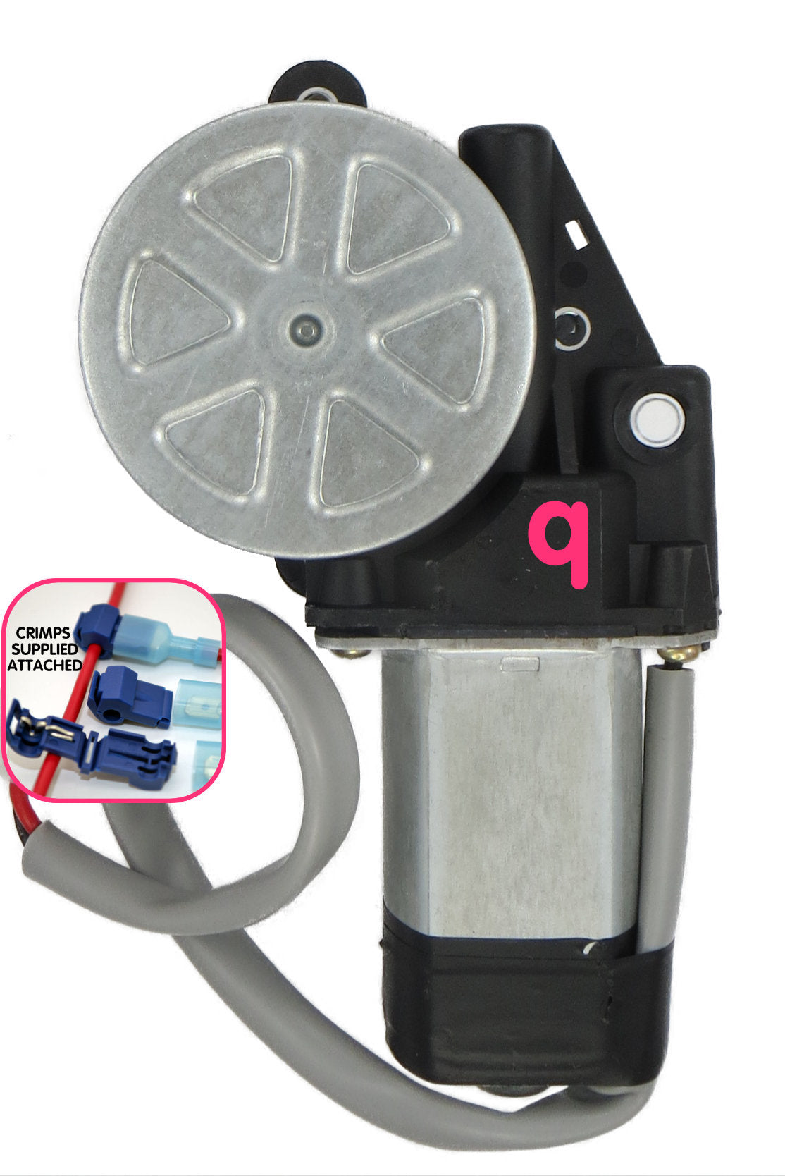 window motor to fit 1999-2007 100 Series Toyota LandCruiser - LEFT REAR - NO-AUTO