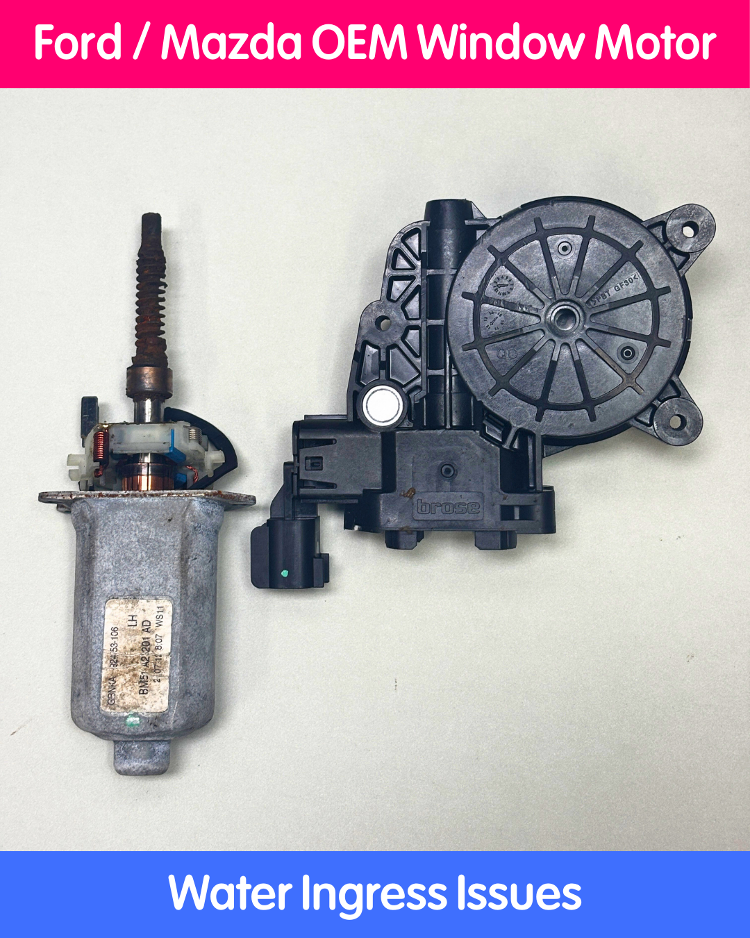 Common Window Motor Problems in Ford Ranger, Mazda BT-50 & Ford Focus