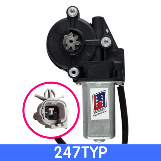 24 volt window motor to fit 70 Series Toyota LandCruiser - LEFT REAR
