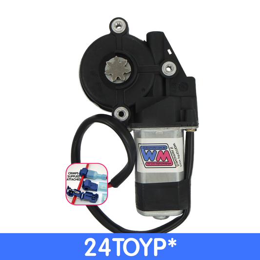 24 volt window motor to fit 70 Series Toyota LandCruiser - RIGHT REAR