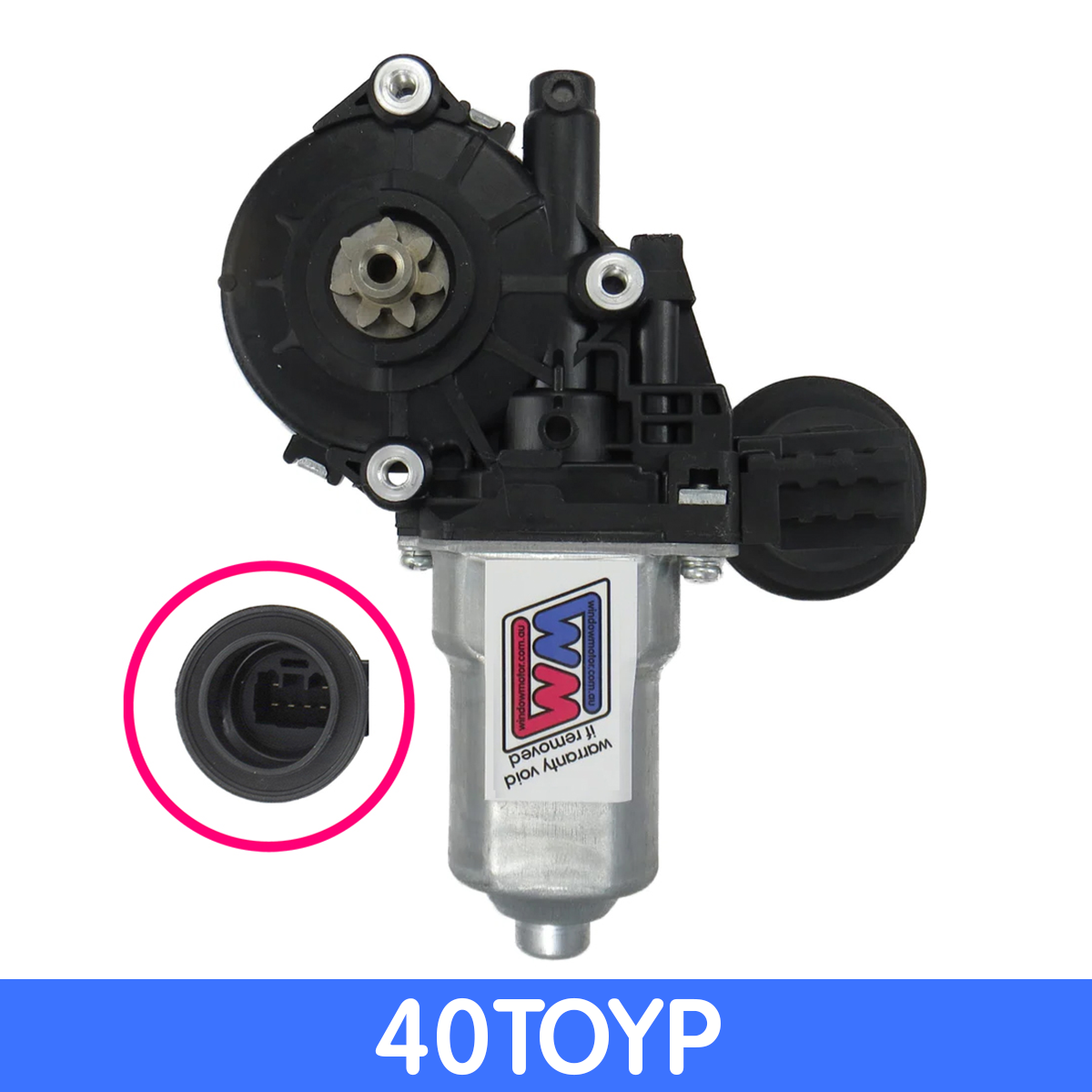 window motor to fit 2004-2019 H200 Toyota HiAce - LEFT FRONT