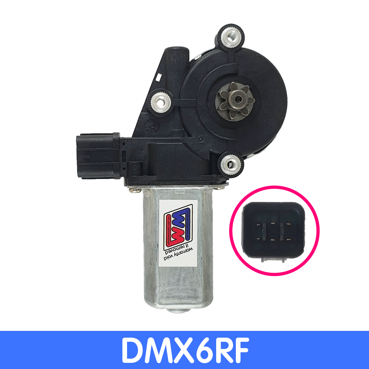 window motor to fit 2012-2020 RT50, RT85 Isuzu D-MAX 6-Pin