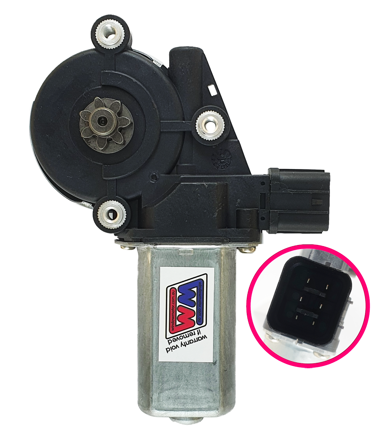 window motor to fit 2012-2017 RT50, RT85 Isuzu D-MAX 6-Pin - LEFT FRONT