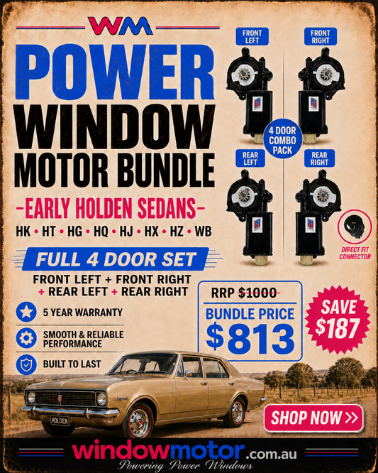 4 Door Power Window Motor Bundle (FL/FR/RR/RL)