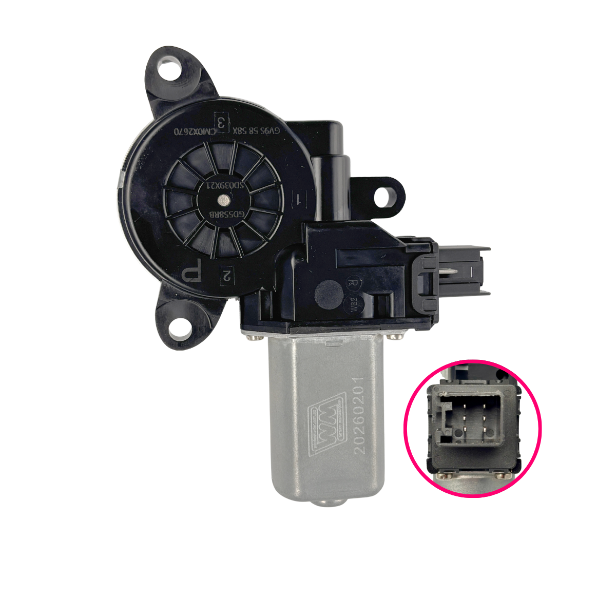 window motor to fit 2014 - 2018 Mazda 3 - FRONT RIGHT