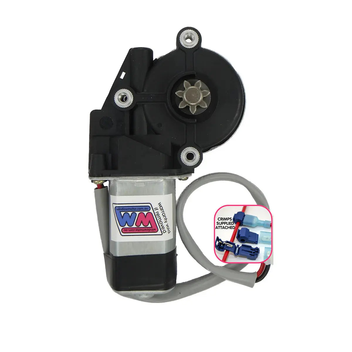 window motor to fit 1999-2007 100 Series Toyota LandCruiser - LEFT REAR - NO-AUTO