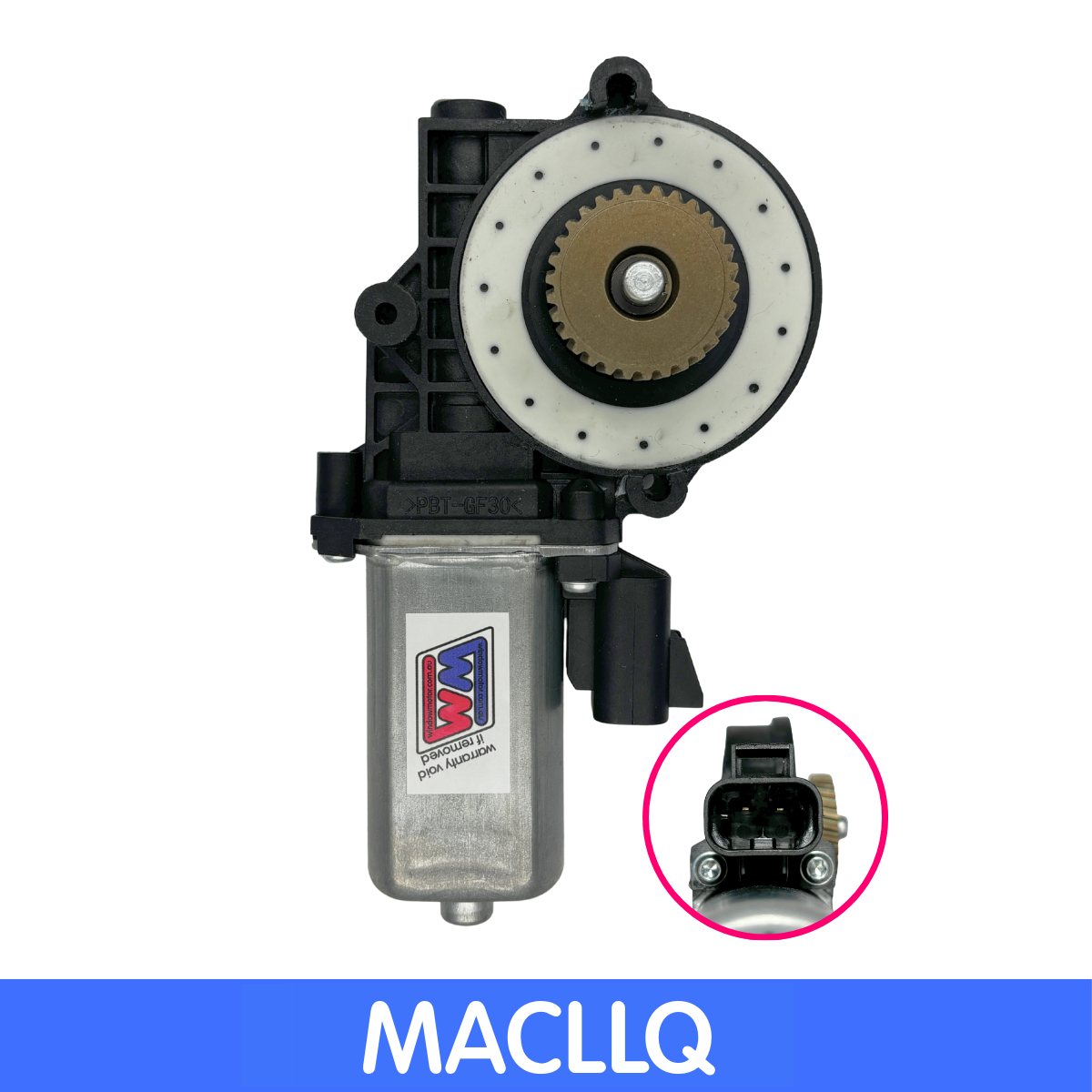 12 Volt window motor to fit MACK / Freightliner (LONG LEG) - LEFT FRONT