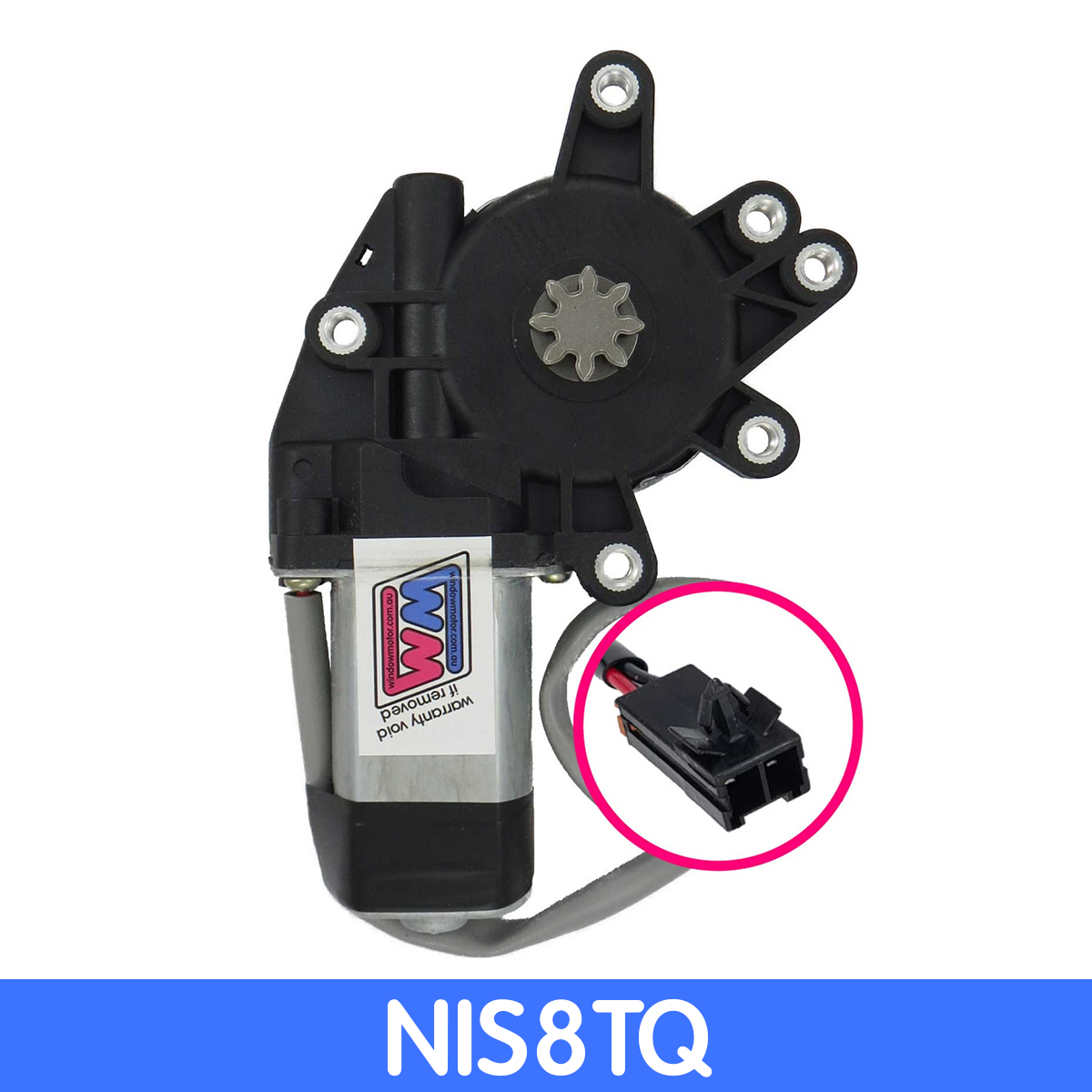 window motor to fit 1983-1989 Z31 Nissan 300ZX - LEFT FRONT