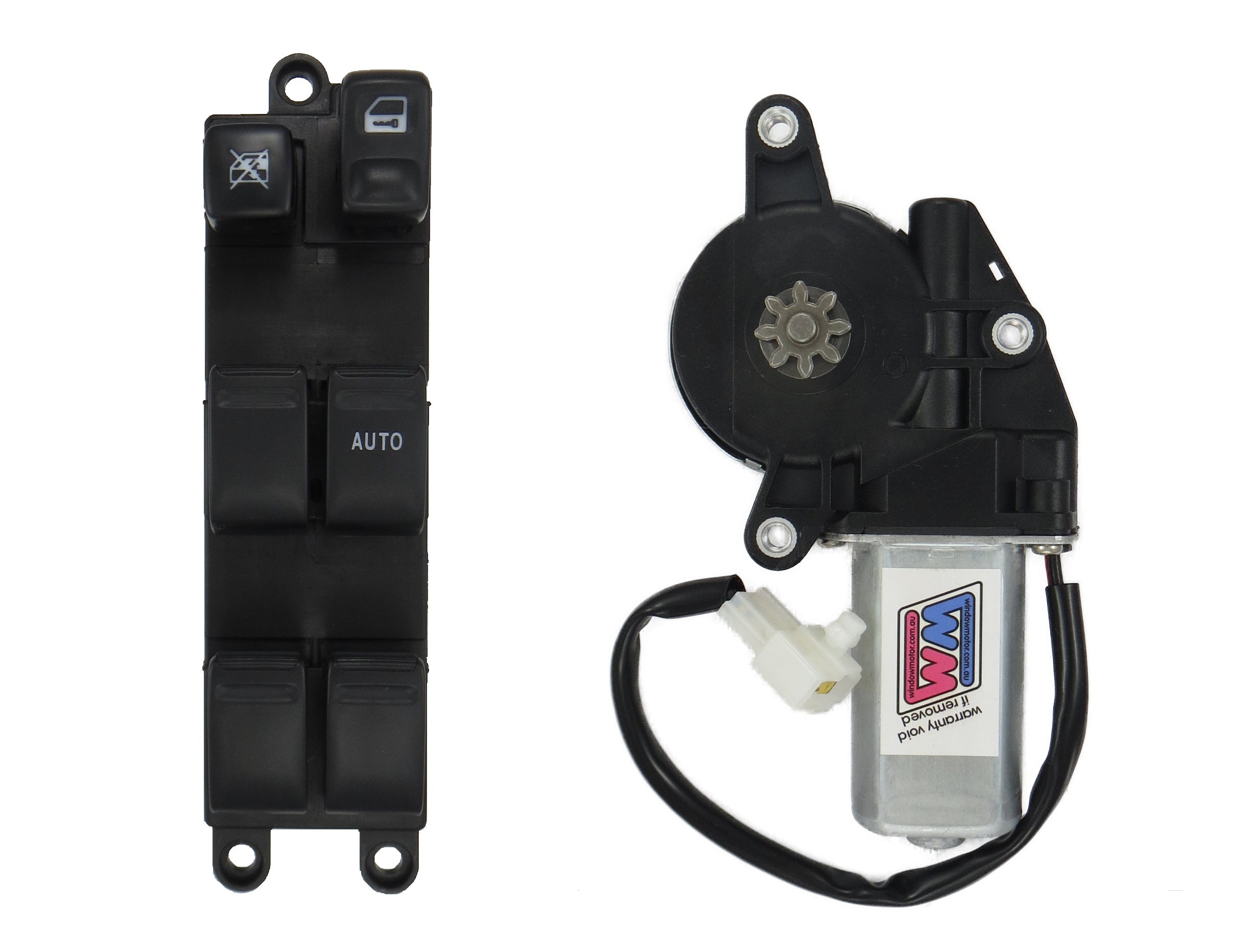 window motor and Genuine Master Switch combo to fit 2002-2008 Subaru S ...